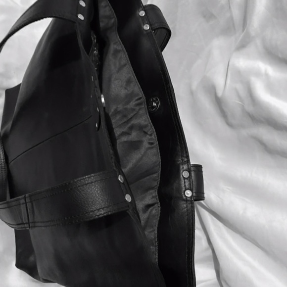 Genuine Leather Tote Bag by Feliz - Picture 2 of 5